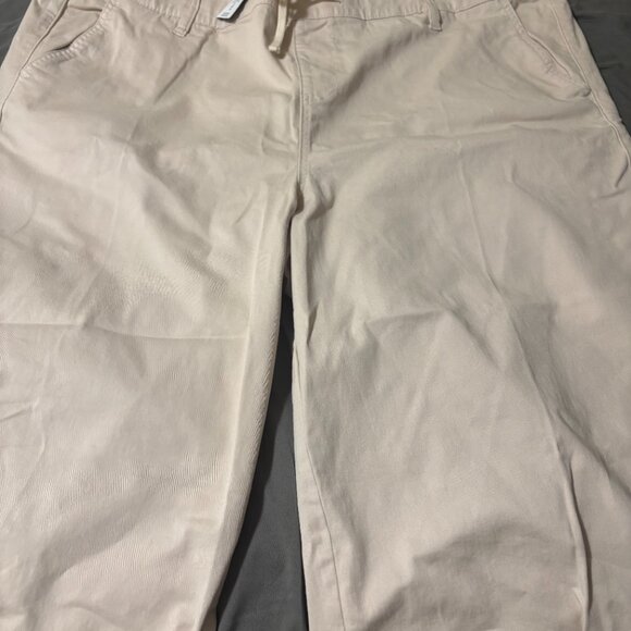 Torrid Size 26 (torrid size 4) Weekend Wide Leg Ankle Crop Pants Fossilized - Picture 3 of 3